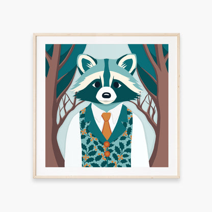 Wes Anderson Inspired Badger-SQ0245367